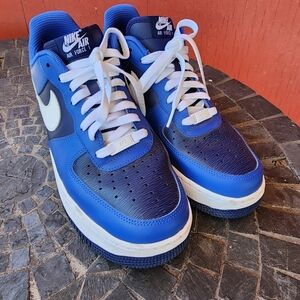 Nike Air Force 1 Blue Sneakers